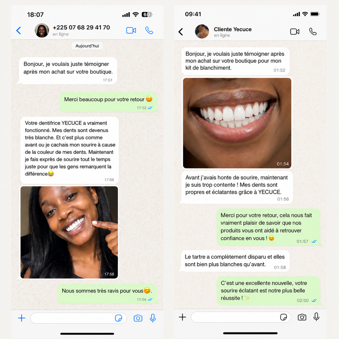 YECUCE-Solution Anti-Dents Jaunes et carrie dentaire
