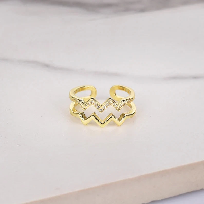 Bague Ajustable - À ma fille - Je serai toujours à tes côtés