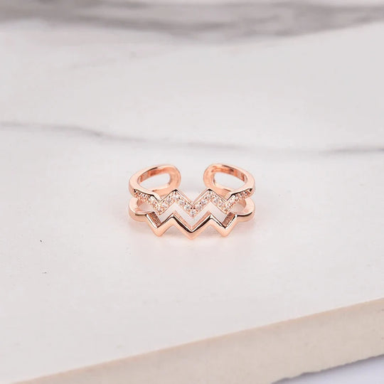 Bague Ajustable - À ma fille - Je serai toujours à tes côtés