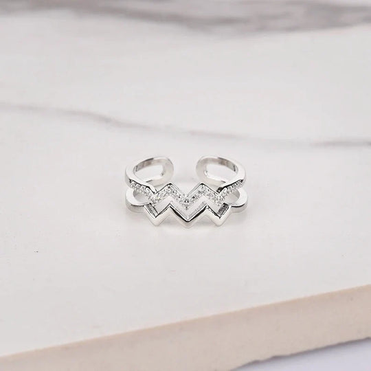 Bague Ajustable - À ma fille - Je serai toujours à tes côtés